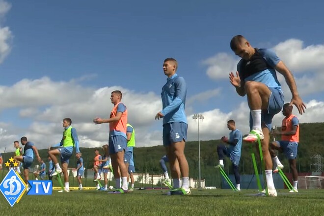ВИДЕО. Динамо ведет подготовку к матчу Лиги Европы с Маккаби Тель-Авив