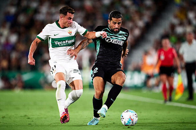 Валера врятував господарів. Ельче та Бетіс зіграли внічию на старті Ла Ліги