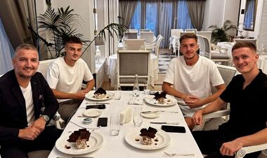 ФОТО. Забергия прибыл в Украину на подписание контракта с Металлистом 1925