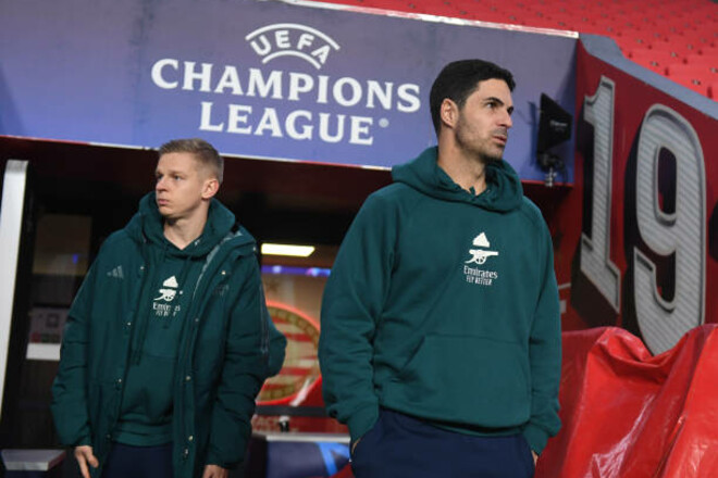 Артета ухвалив важливе рішення щодо майбутнього Зінченка в Арсеналі