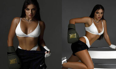 ФОТО. Дружина футболіста Карпат вразила своїми формами. Вогонь