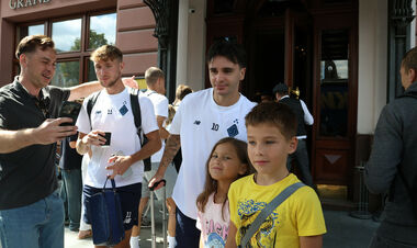 ФОТО. Динамо прибыло в Сербию на матч Q4 Лиги Европы с Маккаби Тель-Авив