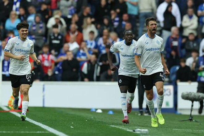 Провал Рейнджеров. Брюгге забил три гола за 20 минут в дебюте матча Q4 ЛЧ