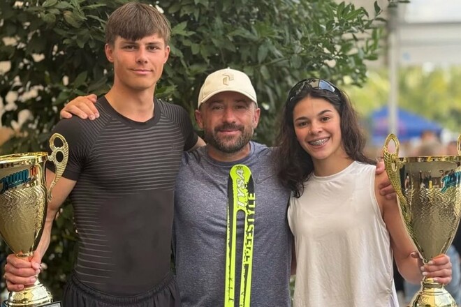 Лыжная акробатика. Украинцы завоевали медали на этапе летнего Гран-при