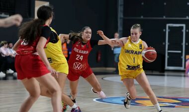 Женская сборная Украины U-16 по баскетболу уступила Болгарии