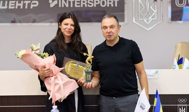 ФОТО. У НОК України нагородили найкращу спортсменку липня