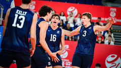 США стартовали разгромной победой на чемпионате мира U21 по волейболу