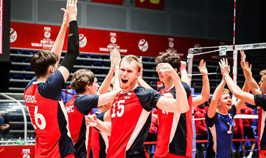 Чехия не оставила шансов сопернику в матче чемпионата мира по волейболу U21