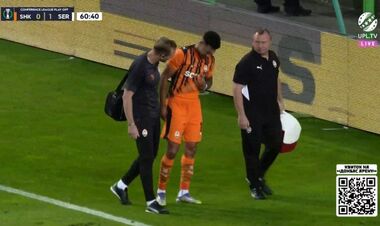 ФОТО. Эпидемия травм: Шахтер потерял еще одного бразильца в матче еврокубка