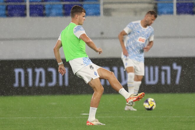 ФОТО. Динамо провело разминку перед игрой против Маккаби Тель-Авив