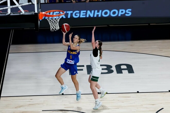 Жіноча збірна України U-16 з баскетболу розгромно поступилася Литві