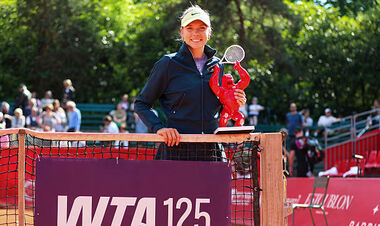 Первый трофей на грунте. Определена чемпионка турнира WTA 125 в Париже