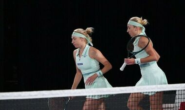 Lyudmila and Nadiya Kichenok completed the performance at the tournament in Strasbourg