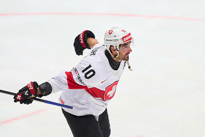 Нападник збірної Швейцарії встановив рекорд на чемпіонаті світу з хокею