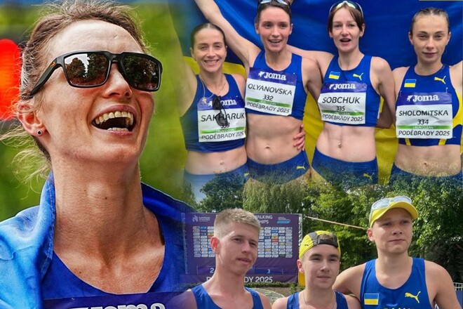 Спортивна ходьба. Збірна України здобула 3 медалі на чемпіонаті Європи