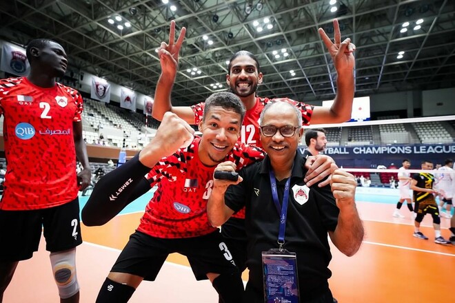 Аль-Райян разом із Німіром оформили чемпіонство Азійської ЛЧ з волейболу
