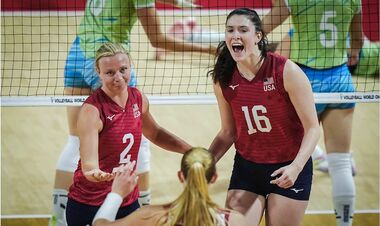 США и Словения определили сильнейшего в чемпионате мира по волейболу