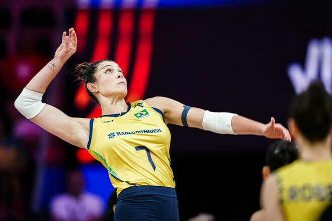 Бразилия (ж) – Греция (ж). ЧМ по волейболу. Смотреть онлайн LIVE