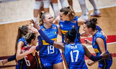 Tournament Table of the 1st round of the Women's Volleyball Championship