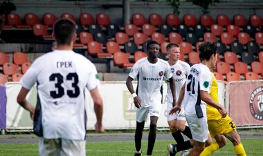Everything decided a series of penalties. The second league teams played in the Cup of Ukraine
