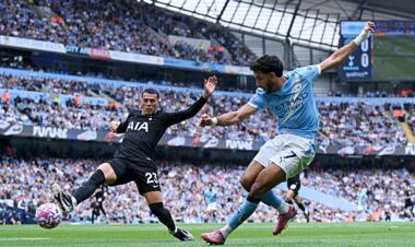 Перша поразка містян в АПЛ. Статистика матчу Ман Сіті – Тоттенгем