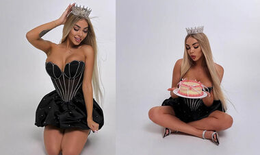 ФОТО.Футболіст УПЛ влаштував королівський день народження для своєї дівчини