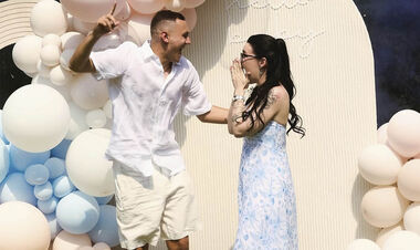 ФОТО. У родині футболіста Кривбасу очікується поповнення