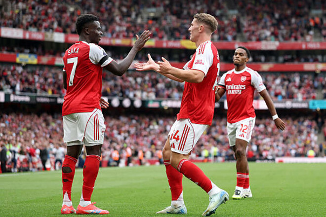 ФОТО. Топ-новачок Арсенала Дьокереш забив перший гол в АПЛ