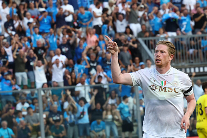 ВИДЕО. Обманули всех: как Де Брюйне забил первый гол за Наполи