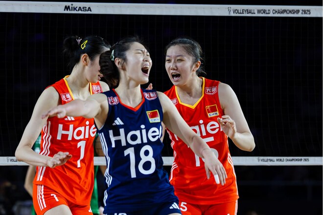 Збірна Китаю з камбеком розпочала виступ на чемпіонаті світу з волейболу