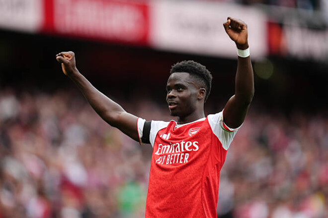 Букайо Сака забил свой очередной гол на Эмирейтс Стедиум