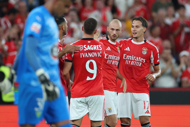 Трубін не грав. Бенфіка здобула другу перемогу в новому сезоні чемпіонату