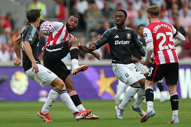 Брентфорд – Астон Вілла – 1:0. Як зіграв Ярмолюк? Відео гола та огляд