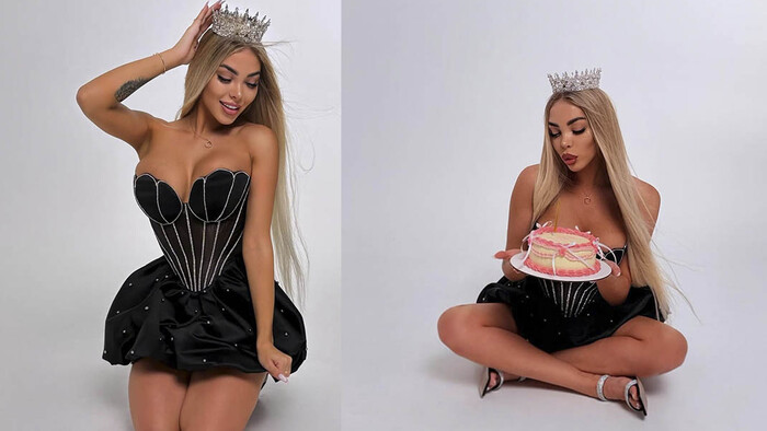 ФОТО.Футболіст УПЛ влаштував королівський день народження для своєї дівчини