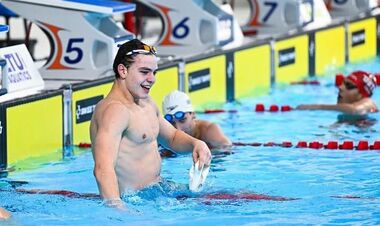 Юниорский ЧМ. Антон Денисенко занял 6-е место на 400 м комплексом