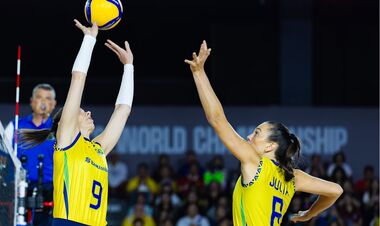 Франция (ж) – Бразилия (ж). Чемпионат мира по волейболу. Смотреть онлайн