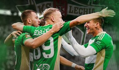 Лехия с тремя украинцами выиграла дома у Арки в чемпионате Польши