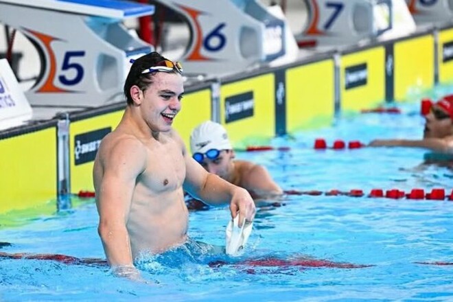 Юніорський ЧС. Антон Денисенко посів 6-те місце на 400 м комплексом