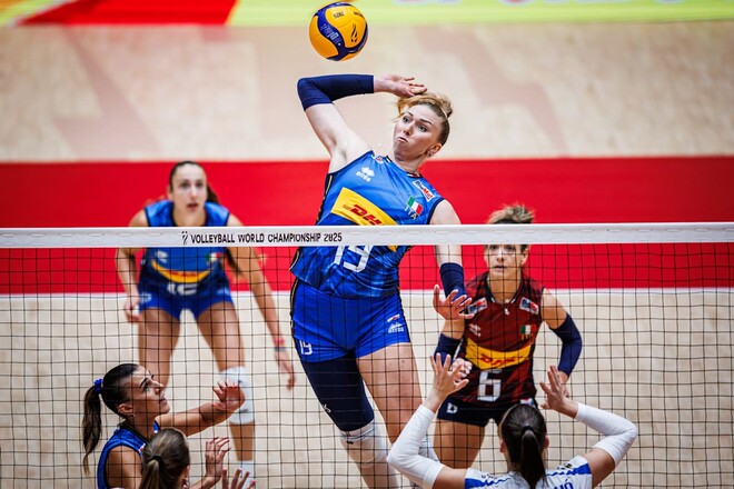 Італія (ж) – Куба (ж). Чемпіонат світу з волейболу. Дивитися онлайн LIVE