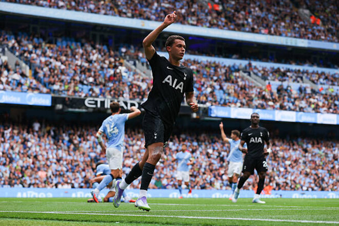 Тоттенгем зрівнявся з Ман Сіті за кількістю перемог в очних зустрічах