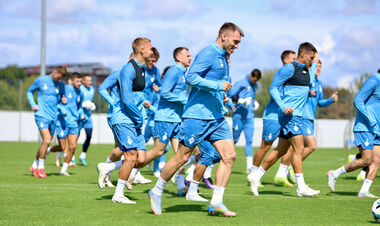 Photo. Disassembled mistakes. Dynamo continues to prepare for the match with McCabi