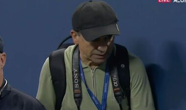 Фотографа, який вийшов на корт під час матчу US Open, позбавили акредитації