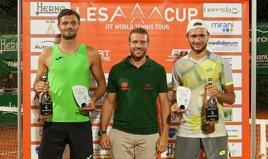 Украинский теннисист завоевал пятый парный трофей в сезоне 2025 года