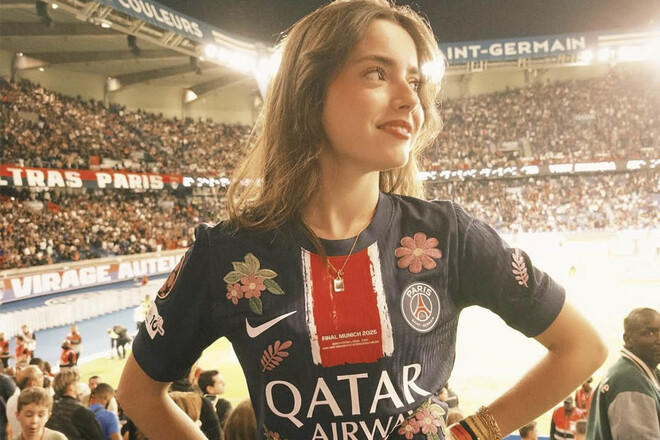 ФОТО. Красуня! Дівчина одноклубника Забарного підкорила Парк де Пренс