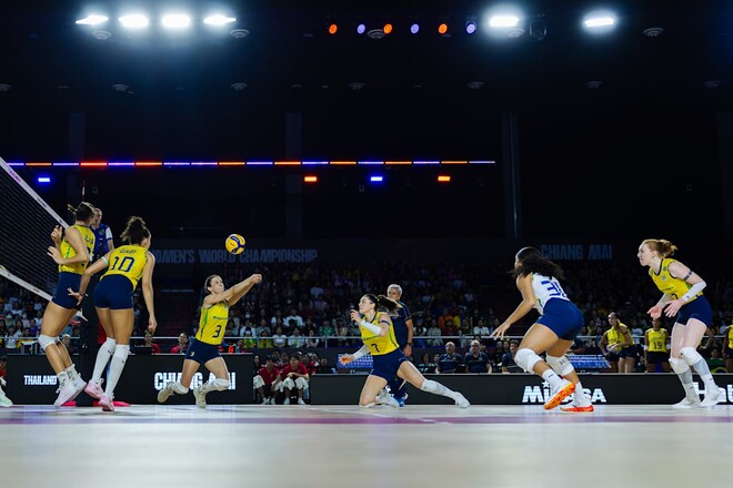 ЧС з волейболу. Бразилія з камбеком уникнула сенсаційної поразки