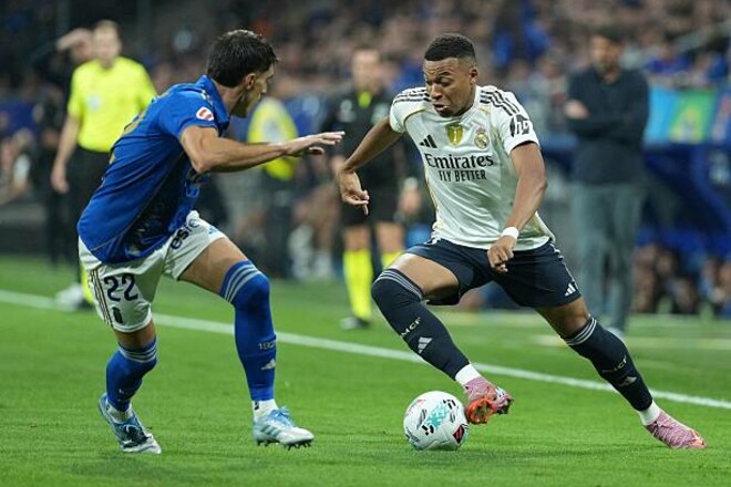 Дубль Мбаппе. Реал розгромив Ов'єдо з двома голами наприкінці гри