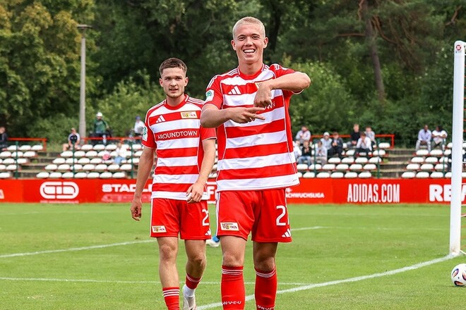 Хет-трик українця в Німеччині. Ексфорвард Динамо влаштував гольове шоу