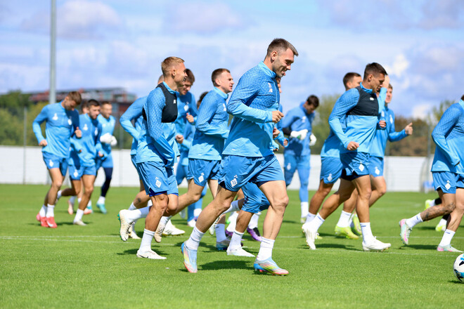 ФОТО. Разобрали ошибки в ЛЕ. Динамо продолжает подготовку к матчу с Маккаби