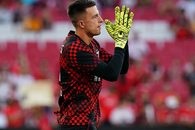 Де Трубін? Наставник Бенфіки вибрав голкіпера на матч Ліги чемпіонів