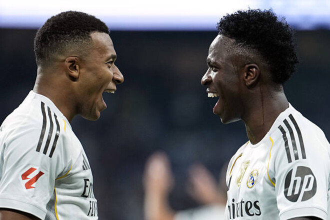 Мбаппе забил 380-й гол, Винисиус Жуниор обошел Гарета Бейла